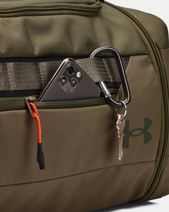 UA Triumph CORDURA® Duffle Backpack, Green, pdpMainDesktop image number 3